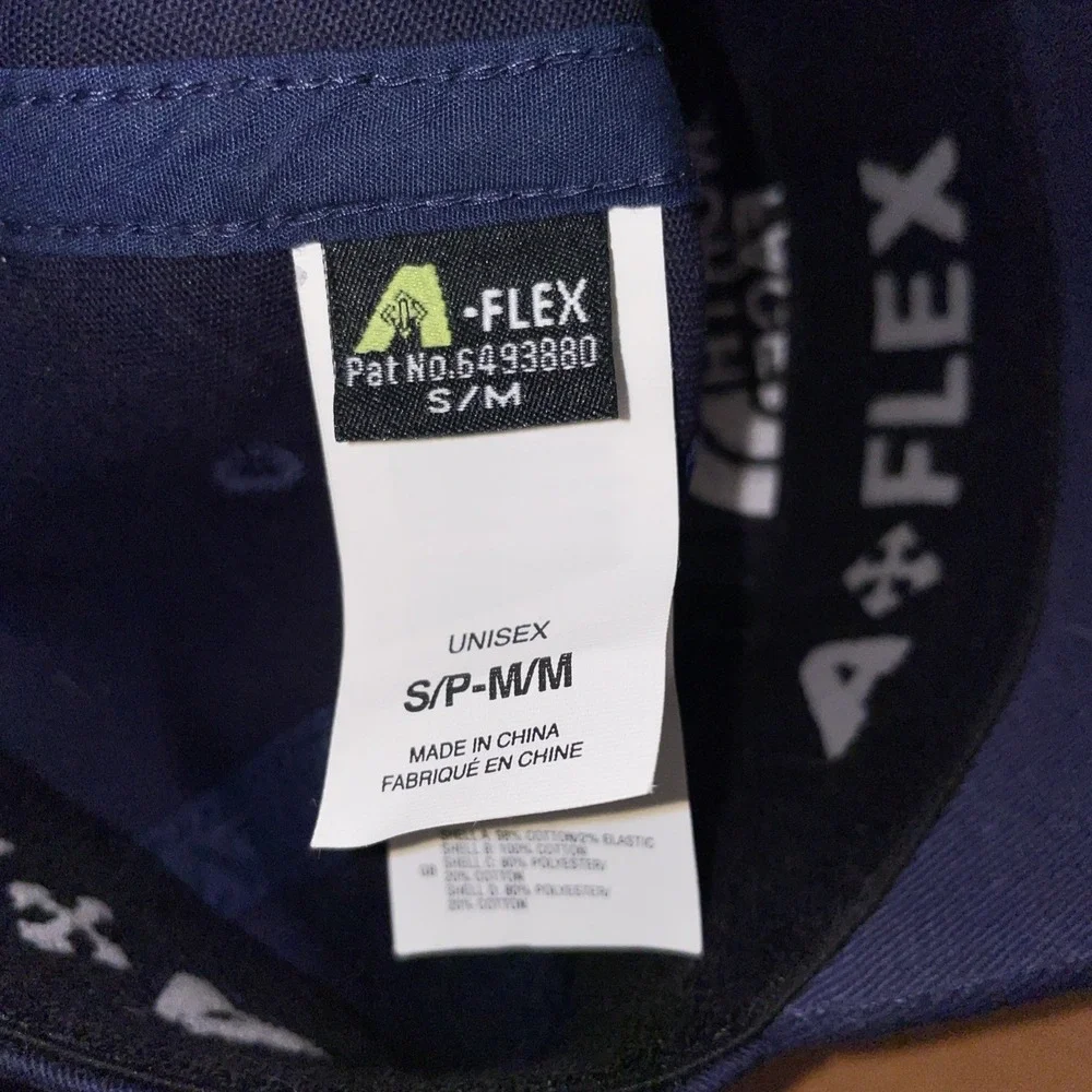 The North Face A-Flex Stretch Fit Hat‎ Navy S/M Unisex Outdoor Cap